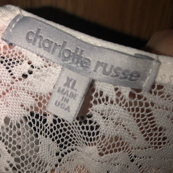 Charlotte Russe Lace Blouse - Picture 3 of 3